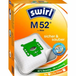 Staubsaugerbeutel »MicroPor®«, aus Vlies, 4 Stück, M52