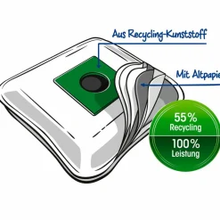 Staubsaugerbeutel »MicroPor®«, aus Vlies, 4 Stück, S67