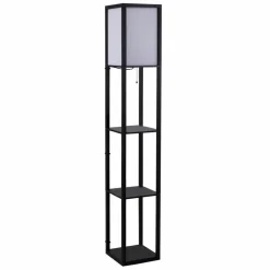 Stehleuchte, Höhe: 160 cm, Gestell aus MDF