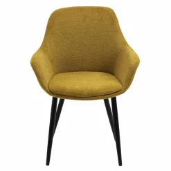 Stuhl, Höhe: 86 cm, gelb/schwarz, 2 stk