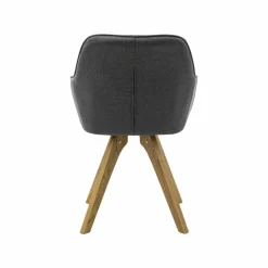 Stuhl, Höhe: 88 cm, grau, 2 stk