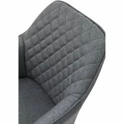 Stuhl, Höhe: 88 cm, grau, 2 stk