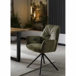 Stuhl, Höhe: 90 cm, grün/schwarz