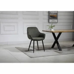 Stuhl, Höhe: 86 cm, grün/schwarz, 2 stk