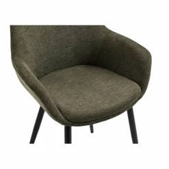 Stuhl, Höhe: 86 cm, grün/schwarz, 2 stk