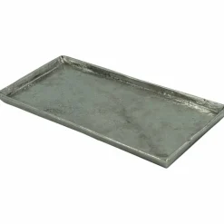 Tablett, silberfarben