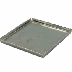 Tablett, silberfarben
