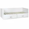 Tagesbett »Miami«, BxHxL: 95 x 70 x 204,2 cm, Holz/Metall/Kunststoff/Mitteldichte Faserplatte (MDF)