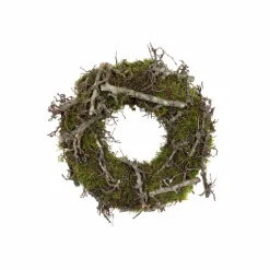 Tannenzweige, Naturkranz Moos Bonsais Larix Naturel, 30 cm