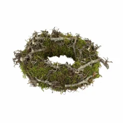 Tannenzweige, Naturkranz Moos Bonsais Larix Naturel, 30 cm