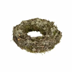 Tannenzweige, Naturkranz Moos Bonsai, 30 cm