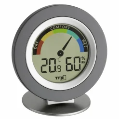 Thermo-Hygrometer, Breite: 10,4 cm, Temperaturbereich: 0 bis 50 °C