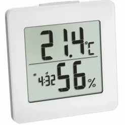 Thermo-Hygrometer, Breite: 9,4 cm, Temperaturbereich: 0 bis 50 °C