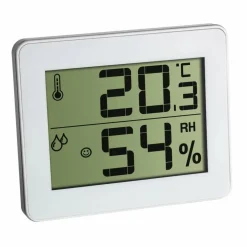 Thermo-Hygrometer, Breite: 10 cm, Temperaturbereich: 0 bis 50 °C