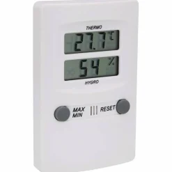 Thermo-Hygrometer digital Kunststoff 7 x 11 x 2 cm