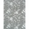 Tischdecke, BxL: 130 x 160 cm, Floral, grau