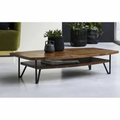 Tisch »INDORE«, BxLxH: 110 x 110 x 45 cm, Akazienholz