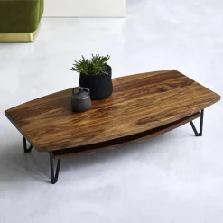 Tisch »INDORE«, BxLxH: 110 x 110 x 45 cm, Akazienholz