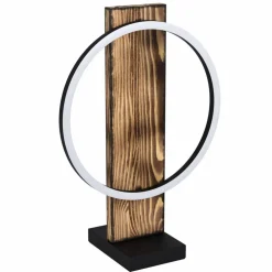 Tischleuchte »BOYAL«, stahl, holz, 3000K