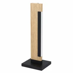 Tischleuchte »CAMACHO«, stahl, holz, 3000K