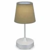 Tischleuchte »COMPA«, ØxH: 12,5 x 30 cm, 3 W, Kunststoff/Stoff