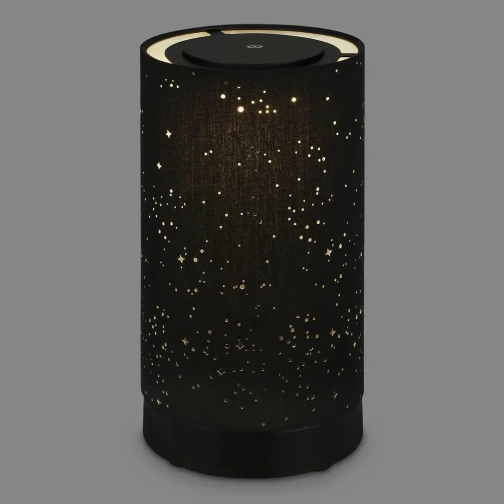 Tischleuchte »LONI«, ØxH: 12,5 x 24,5 cm, 3 W, Kunststoff/Stoff