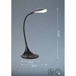 Tischleuchte »Nil«, BxH: 17 x 37,5 cm, integrierte LED