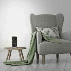 Tischleuchte »STEA«, ØxH: 11 x 25 cm, 25 W, Metall/Stoff