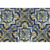 Tischset »Sicilia«, rechteckig, Kunstleder, blau/weiß/gelb