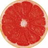 Tischset »Verona«, rund, Kunstleder, rot/orange