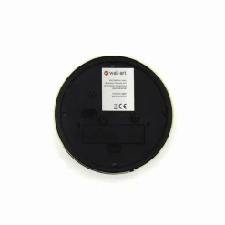 Tischuhr-Wecker, HxT: 11,2 x 4,2 cm, goldfarben/rosa, ohne ink. Batterie