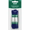 Trekkingsenkel, blau, Polyester