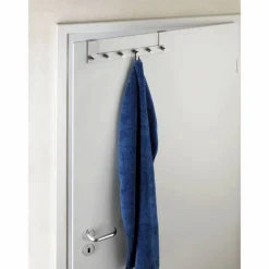 Türgarderobe, rostfreier Edelstahl, silberfarben matt