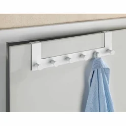 Türgarderobe, Stahl, weiß