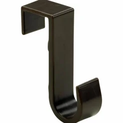 Türhängehaken, Braun, 1 Haken, Kunststoff, Braun, Kunststoff, 70 x 22 x 50 mm