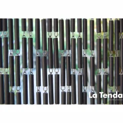 Türvorhang, BxH: 90 cm x 210 cm, anthrazit, Polyethylen/Aluminium