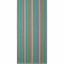 Türvorhang, grau/bunt, Polyester