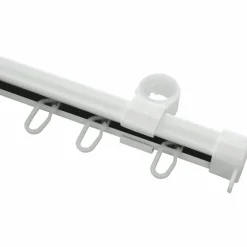 U-Laufschiene »Komplett«, Länge 2400 mm, Ø 20 mm, Metall/Kunststoff