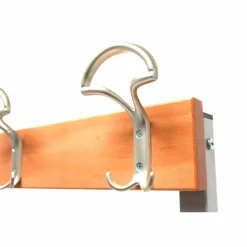 Umkleidebank, BxHxT: 30 x 170 x 200 cm, Stahl/Holz