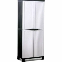 Universalschrank »Noble«, BxHxT: 68 x 171 x 40 cm, Kunststoff, weiß