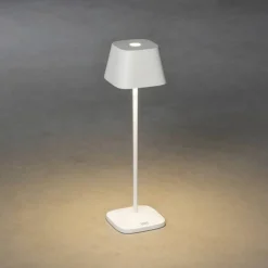 USB-Tischleuchte »Capri«, weiß, Höhe: 36 cm, dimmbar, inkl. Batterie