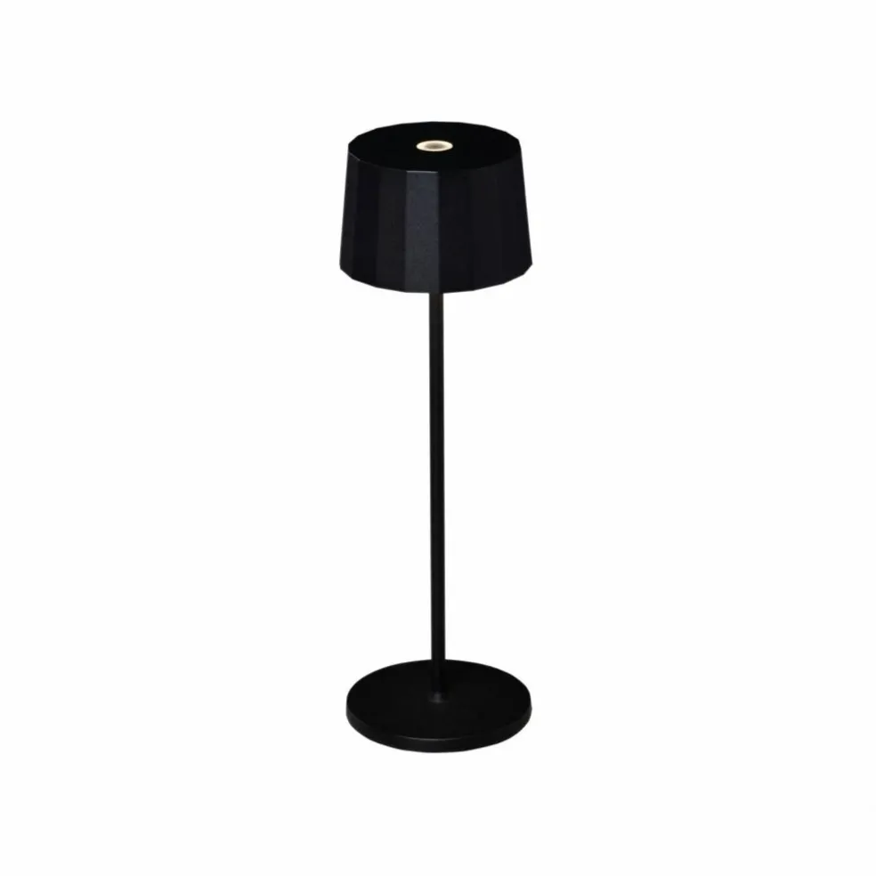 USB-Tischleuchte »Positano«, schwarz, Höhe: 35 cm, dimmbar, inkl. Batterie