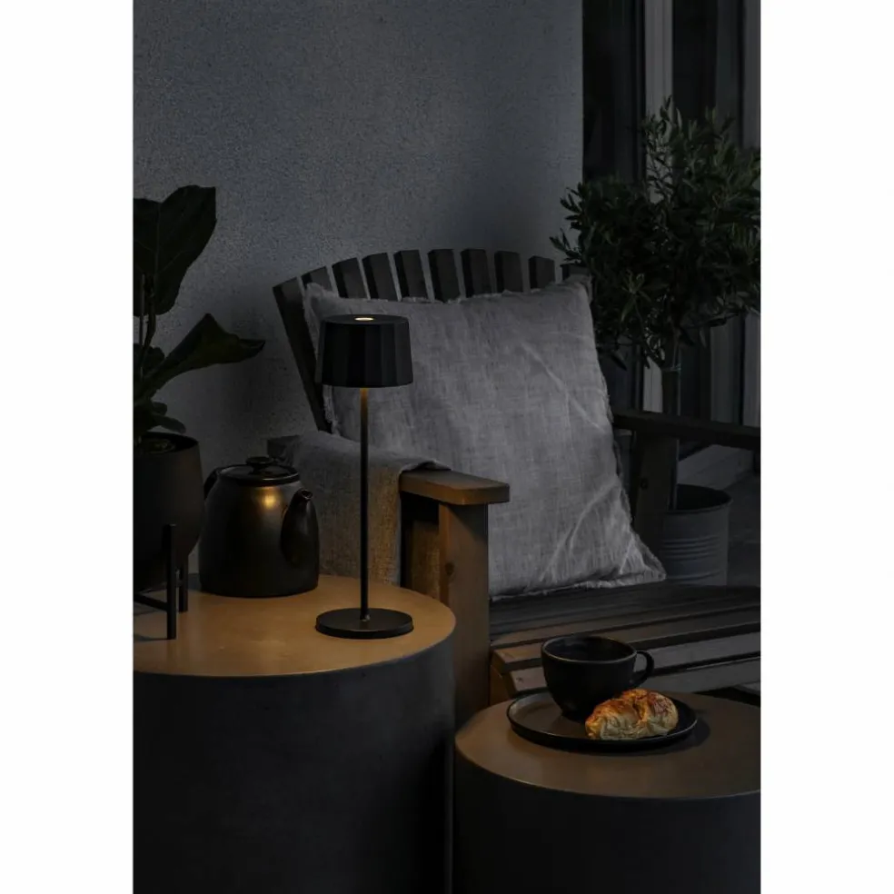 USB-Tischleuchte »Positano«, schwarz, Höhe: 35 cm, dimmbar, inkl. Batterie