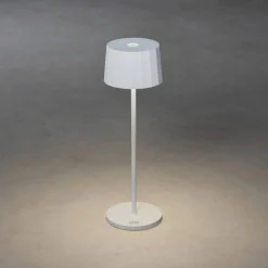 USB-Tischleuchte »Positano«, weiß, Höhe: 35 cm, dimmbar, inkl. Batterie