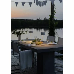 USB-Tischleuchte »Positano«, weiß, Höhe: 35 cm, dimmbar, inkl. Batterie