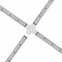 Verbindungselement, X-Connector, Kunststoff, weiß