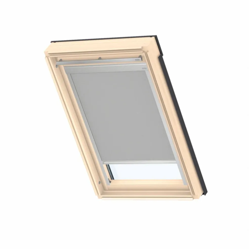 Verdunkelungsrollo »DBL M06 4204«, grau, Polyester