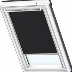 Verdunkelungsrollo schwarz/aluminiumfarben, Polyester