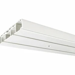 Vorhangschiene, Länge: 1800 mm, 2-läufig, Kunststoff