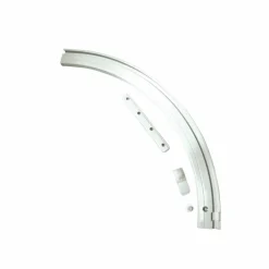 Vorhangschiene, weiß, Aluminium
